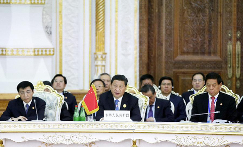 习近平出席上海合作组织杜尚别峰会并发表重要讲话